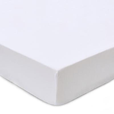 Spannbettlaken - 100% Leinen - 200x200+25 cm, Weiß