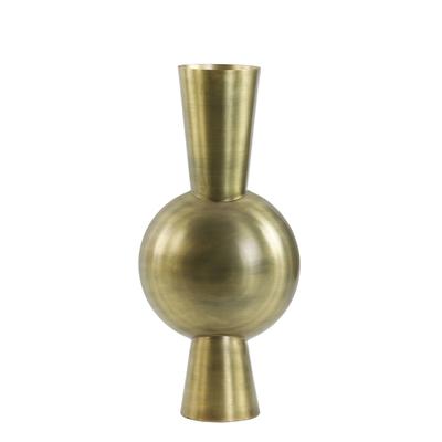 Vase aus Metall, bronze