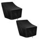 Covers,2 Pack Waterproof Outdoor Lounge Deep Furniture Cover,Single Garden Sofa Chair Cover 27X31X40In