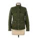 J.Crew Jacket: Green Argyle Jackets & Outerwear - Women's Size Small Petite