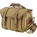 Billingham Used 335 Shoulder Bag (Canvas, Khaki with Tan Leather Trim) 503033-70