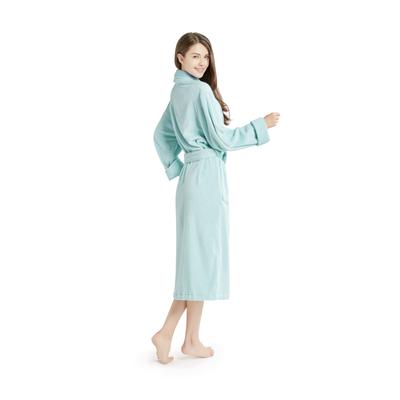 INK+IVY Cotton Solid Terrycloth Cotton Bathrobe-Mint