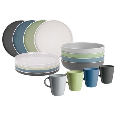 Brunner - Lunch Box - Geschirr-Set Gr 16 Pieces grau Image