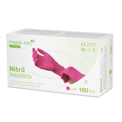 Medi-Inn Nitril Magenta Einmalhandschuhe 10x100 St Verband Image
