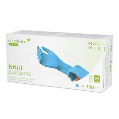 Medi-Inn Nitril blue long Einmalhandschuhe 10x100 St Verband Image