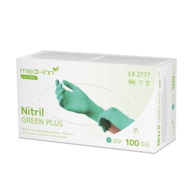 Medi-Inn Nitril Green Plus Einmalhandschuhe 10x100 St Verband Image