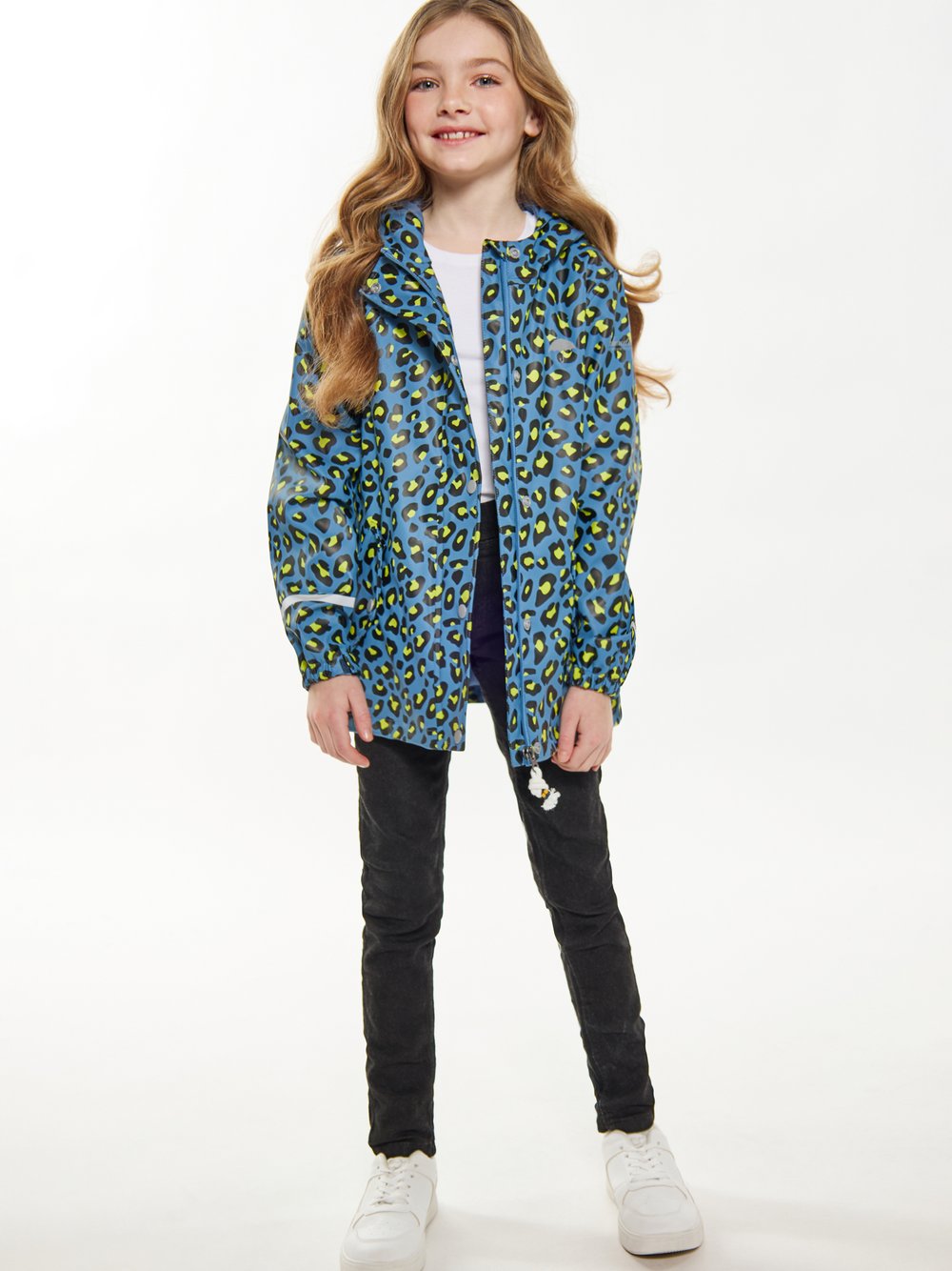 Schmuddelwedda (Kids) Regenjacke Mädchen blau, 104 Image