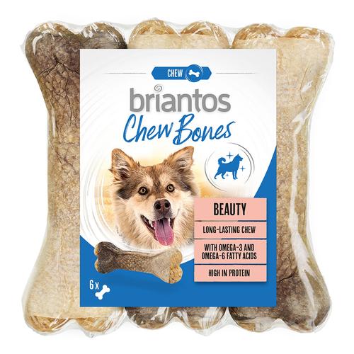 Briantos Chew Bone Beauty für Hunde - 12 x 12 cm (660 g)