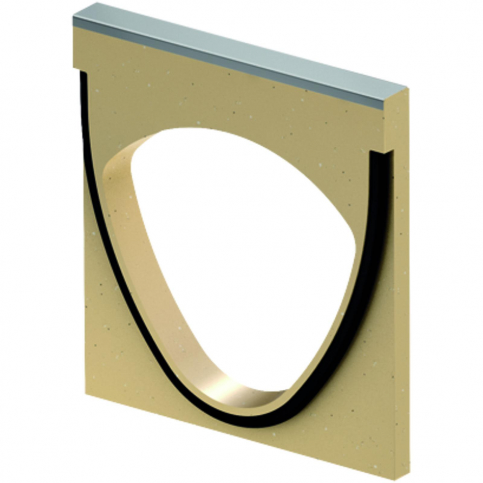 ACO Drain Multiline Seal in Adapter für Fließrichtungswechsel, Stahl verzinkt, V300 Image