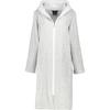 Cawö Bademäntel Damen Kapuze Zipper 5108 silber - 76 L