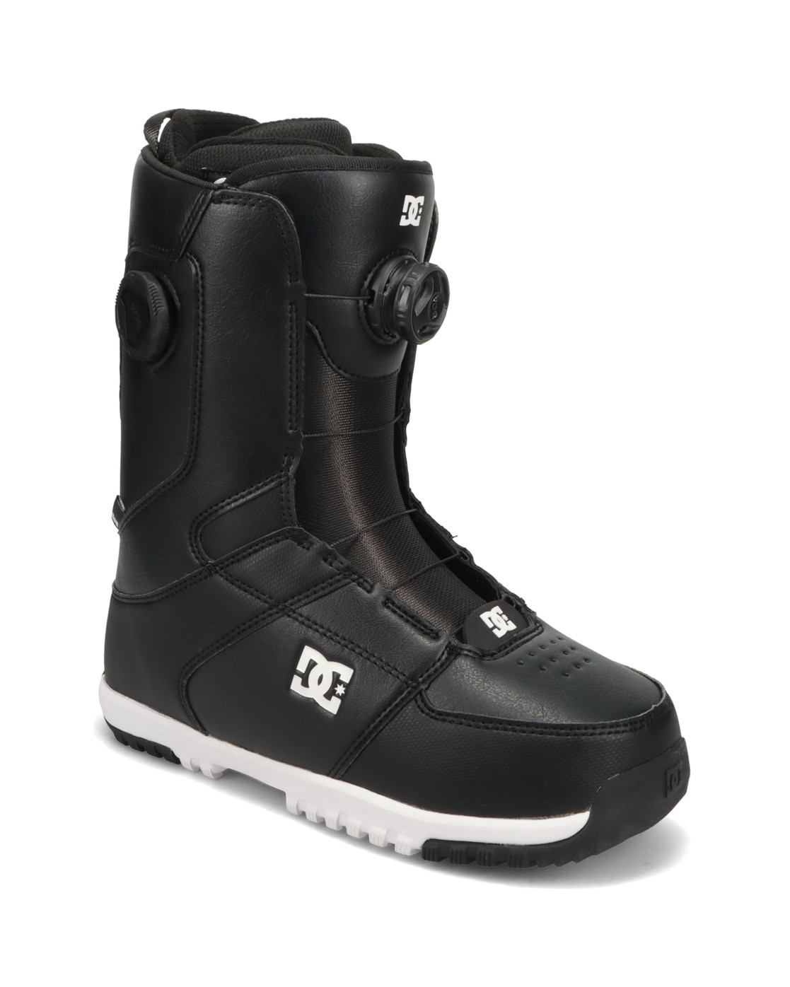 Snowboardboots DC SHOES "Control" Gr. 7,5, schwarz-weiß (schwarz, weiß), Schuhe, 7,5(40), Obermaterial: Synthetikmaterial / Futter: Textil / Außensohle: EVA Image