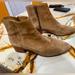 J. Crew Shoes | J Crew Walker Suede Classic Zip Heeled Boots Chelsea Boot | Color: Brown/Tan | Size: 9