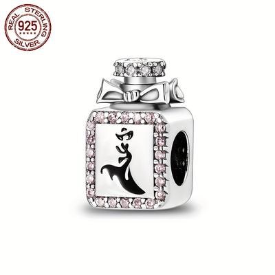 A Piece Of S925 Sterling Silver Perfume Bottle Bea...