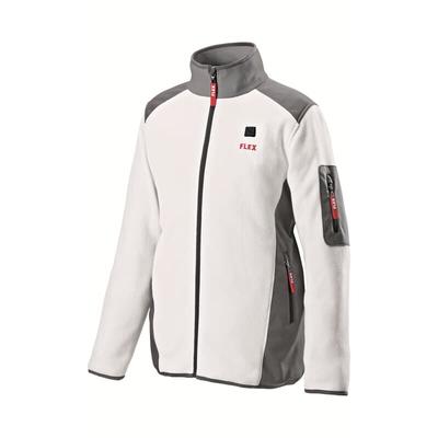 Flex - Akku-Heizjacke Fleece tf White 10.8/18.0 Lady ohne Akkus/Ladegerät, Ausführung: 512.060, Image