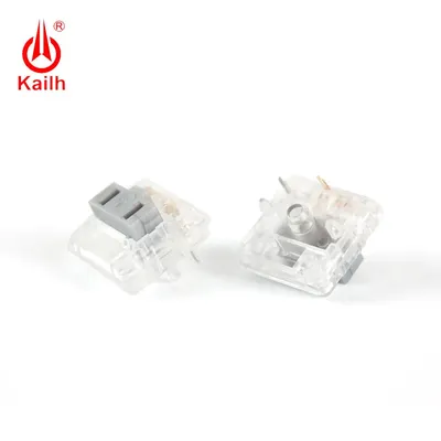 Kailh Choc Silver Crystal Switch low profile Switch Chocolate Mechanical Keyboard Switch RGB SMD