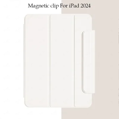 Tablet Case for iPad Air 11 2025 Stand Cover Air 5 10.9 inch Three fold Magnetic Clamp for iPad Pro
