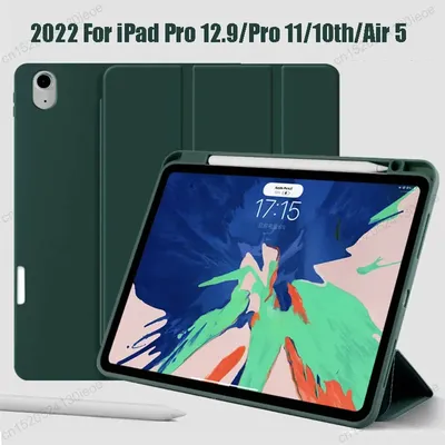 For iPad Pro 11 12.9 13 2024 2022 Case iPad Air 11 2025 5th 4th Cases 11th 10th 10.9 inch Pencil