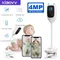 Baby monitor per interni con rilevamento pianto ad alta definizione WiFi 4MP 2K Visione notturna a
