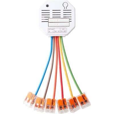LUPUS ELECTRONICS Smart-Home-Zubehör "Rollladenrelais V2", weiß, B:8,2cm H:4,5cm T:8,5cm, Smart-Home-Stationen