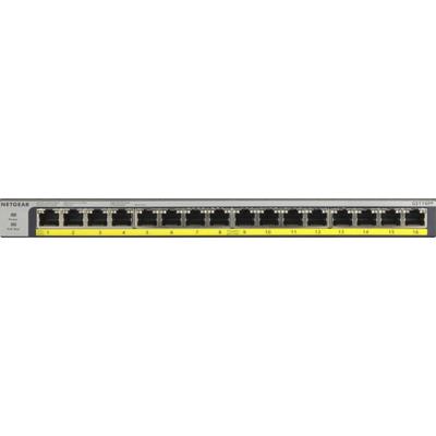 NETGEAR Netzwerk-Switch "GS116PP" Netzwerk-Switches grau Switch