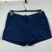 J. Crew Shorts | J Crew Womens Shorts Size 8 Blue 3.5 Inseam 100% Cotton Pockets Nwt | Color: Blue | Size: 8