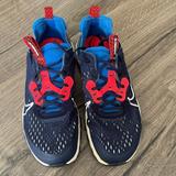 Nike Shoes | Nike React Vision Big Kids Shoes Youth Boys 3.5 Ymidnight Navy Blue White Cd6888 | Color: Blue/Red | Size: 3.5bb