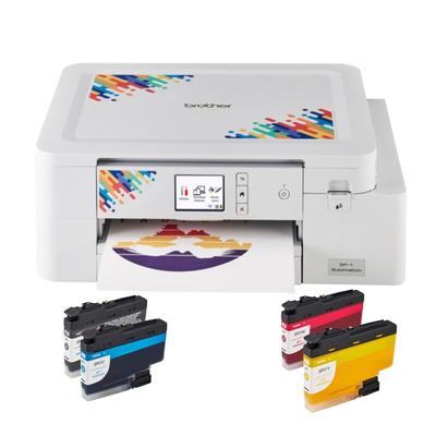 Brother Sublimation Printer and 4-Color Sublimation Ink Cartridge Set