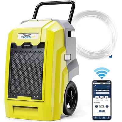 ALORAIR Storm Pro Commercial Dehumidifier, 180 PPD Smart WiFi Dehumidifier with Pump, LCD Display, Auto Shut Off