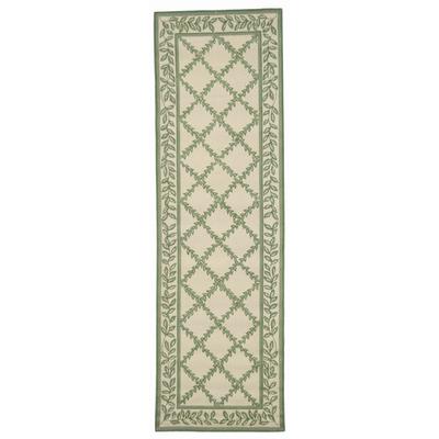 SAFAVIEH Handmade Chelsea Kimber Trellis French Country Wool Rug