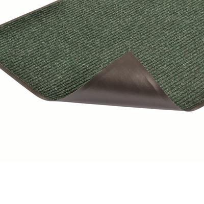 NoTrax 109S0036GN Brush Step Entrance Scraper Floor Mat, 3' x 6', 3/8" Thick, Hunter Green