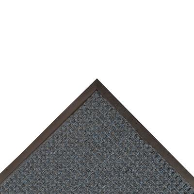 NoTrax 166S0034BU Guzzler Entrance Floor Mat, 3' x 4', 3/8" Thick, Slate Blue