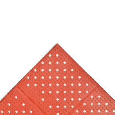 NoTrax T23S0028RD Multi-Mat II Grease-Resistant Floor Mat, 2' x 8', 3/8" Thick, Red