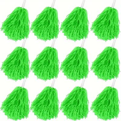 TEMU 12pcs Cheerleading Pom Poms, For Sports Events,