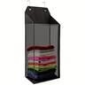 Over the Door Laundry Hamper,Collapsible Hanging Mesh Laundry Hamper Basket with Zipper for Dirty Clothes Organizer,Space Saving Laundry Bag for Bathroom, Bedroom