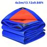 Sdlogal - Tarpaulina multifunzione 120 g/m2 3x4 m Tarpaulina impermeabile e resistente, copertura