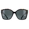 Michael Kors MK2201 Malia 395087 bi layer zwart en amber tortoise donkergrijs zonnebril