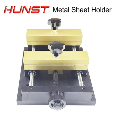 HUNST Metal Sheet Holder Marking Attechment Fixed Bracket Metal Fixture for Fiber Laser Engraving
