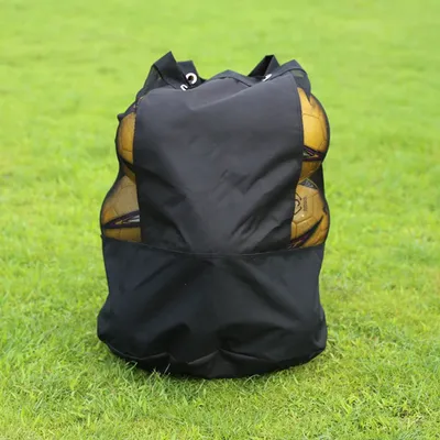 1 thickened single shoulder large capacity soccer basketball volleyball bag net bag storage bag