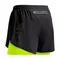 Pantaloncini da corsa da uomo Fitness ad asciugatura rapida ventilare Pantaloncini a doppio strato Uomo Nuovi pantaloni corti da allenamento per allenamento sportivo Bodybuilding