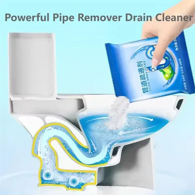 Powerful Pipe Remover Drain Cleaner Deodorant Kitchen Pipe Drain Toilet Toilet Unclog Tool Household