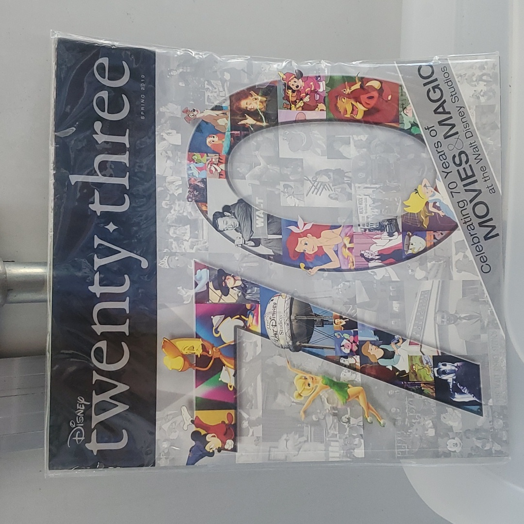 Disney Other | Disney Spring 2010 D23 70 Years Of Movie Magic Fan Club Magazine-New | Color: Pink/Silver | Size: Os