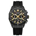 Montre à quartz CURREN pour hommes mode décontractée extérieure lumineuse calendrier étanche décoration montre en gel silicone
