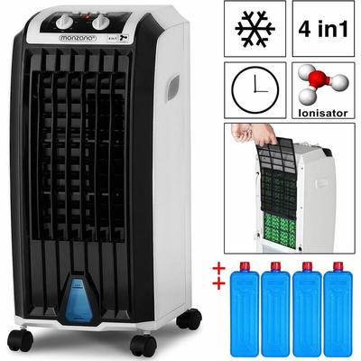 Aircooler 4in1 5L Tank Timer 3 Stufen Mobiler Luftkühler Ionisator Luftbefeuchter Ventilator