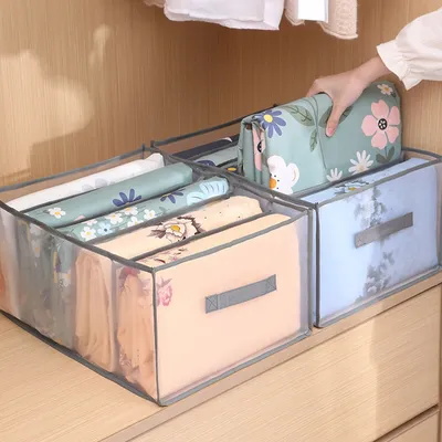 Bed Sheets Bedding Clothes Wardrobe Sorting And Storage Box