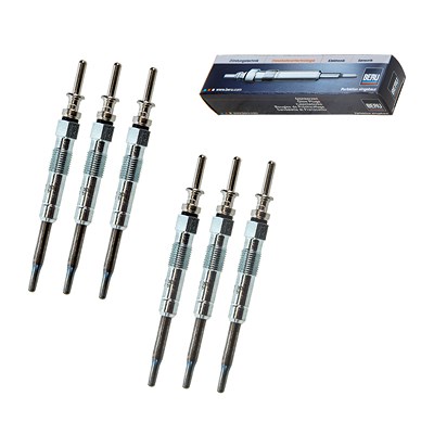 Beru 6x Glühkerze GE102 [Hersteller-Nr. GE102] für BMW Image