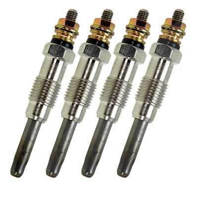 Bestprice 4x Glühkerze [Hersteller-Nr. 10662350] für Lancia, Lada, Opel, Jeep, Rover, Tata, Peugeot, Ldv, Land Rover, Toyota, Isuzu, Ford, Chrysler, P