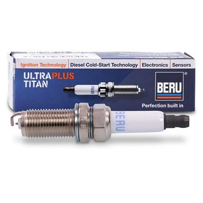 Beru Zündkerze UPT14P [Hersteller-Nr. UPT14P] für Cadillac, Citroën, Daihatsu, Fiat, Honda, Hyundai, Infiniti, Kia, Lancia, Lexus, Mercedes-Benz, Mits Image