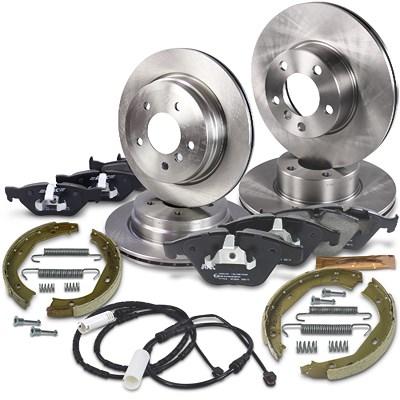 Bestprice Komplettset Bremsscheiben+Bremsbeläge Vorne+Hinten für BMW Image