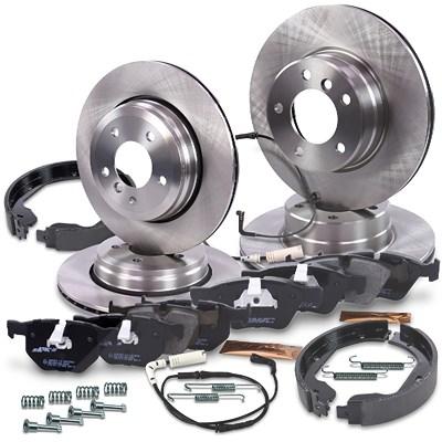 Bestprice Komplettset Bremsscheiben+Bremsbeläge Vorne+Hinten [Hersteller-Nr. 10603999] für BMW Image