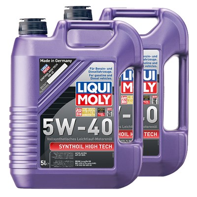 Liqui Moly 10 L Synthoil High Tech 5W-40 [Hersteller-Nr. 1307] Image